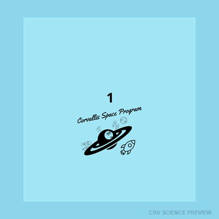 Corvallis Space Program Recycled Basketball Jersey artwork